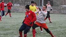 Úvodní utkání 4. ročníku turnaje O pohár starosty Příbrami: Sp. Příbram - Hořovicko (1:0).