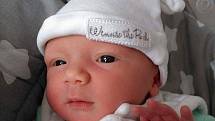 ONDŘEJ KOCIAN, syn maminky Anety a tatínka Ondřeje z Příbrami, se narodil v pondělí 26. června o váze 3,00 kg a míře 47 cm. 