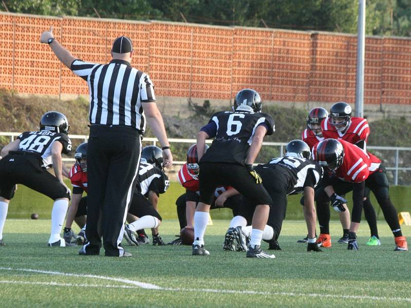 2. liga juniorů: Příbram Bobcats - Ústí nad Labem Blades.