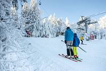 Lyžařský areál Monínec.