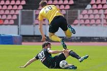 Utkání FNL Olympia Praha - 1. FK Příbram 2:2.