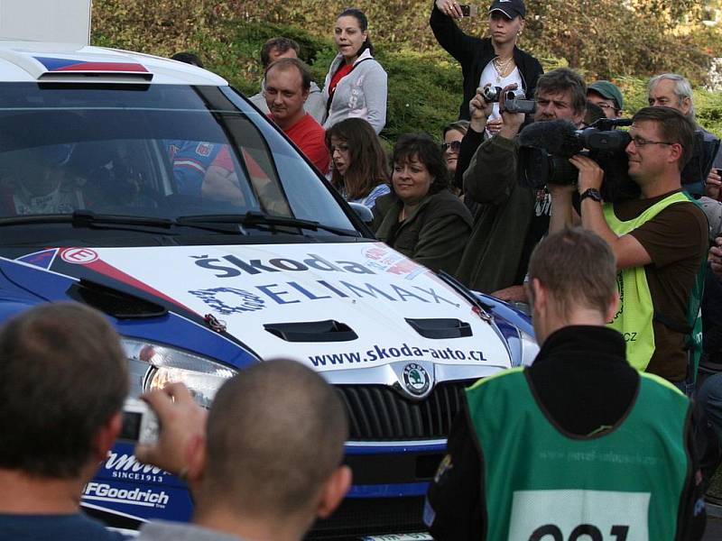 32. ročník Herkul Rally Příbram 2010. Start.