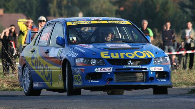 32. ročník Herkul Rally Příbram 2010. RZ 2 Bohutín - Sádek.