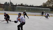 Trénink HC Sparta Praha v Dobříši.