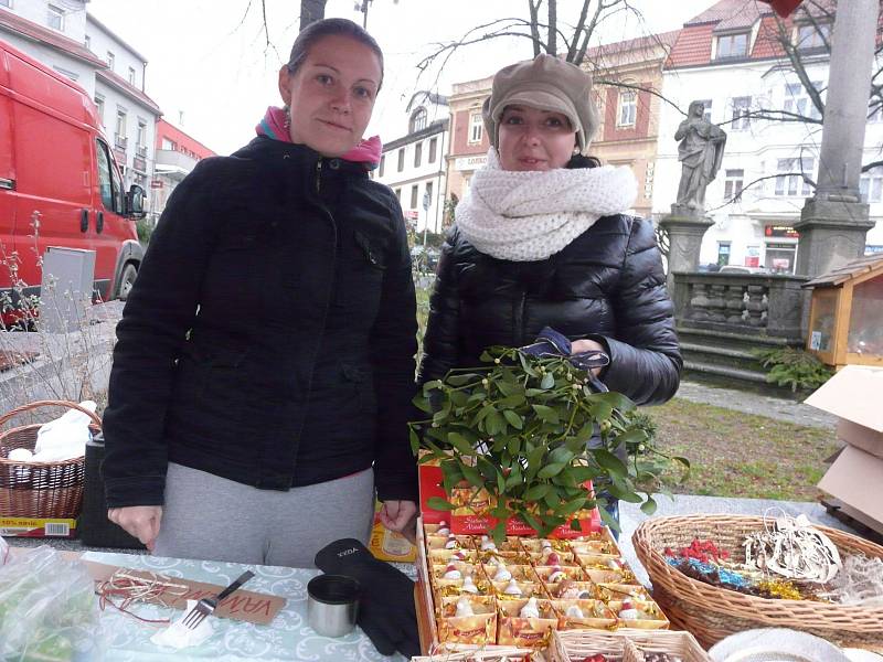 Farmářské trhy v Sedlčanech.