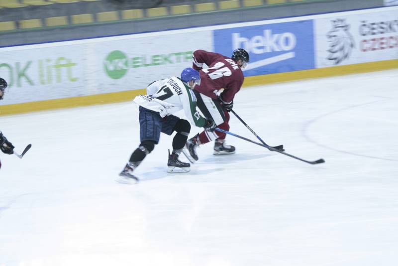 Přípravené utkání HC Příbram - HC Letňany 1:2 po nájezdech