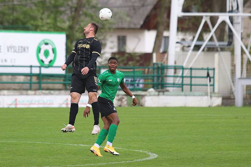 Ze zápasu 31. kola FORTUNA:LIGY mezi Příbramí a Jabloncem.