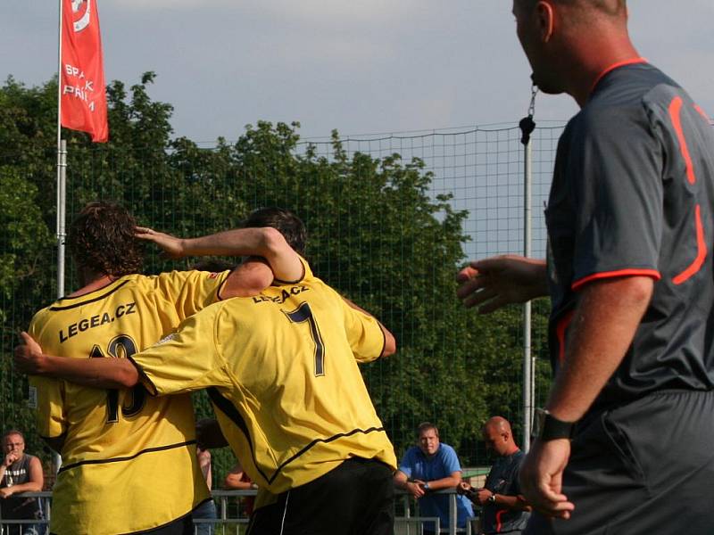 Finále MČR v malé kopané: Union Brdy - Aegon Antimuf Pardubice (4:0).