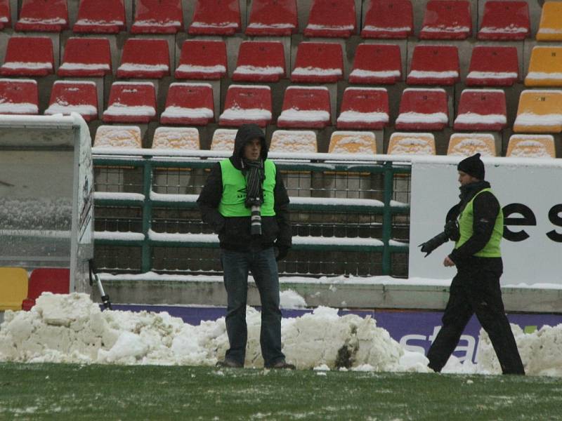 Gambrinus liga: Příbram - Ostrava.