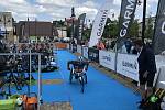 Jan Tománek během Garmin Iron Triathlon Ślesin v Polsku.