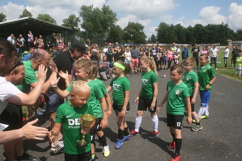 Letní turnaj mládeže OFS Příbram, který se konal v Dobříši.