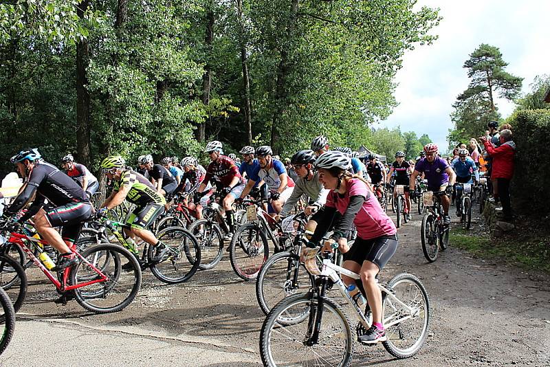 Pátý ročník MTB maratonu Brdmanův pařez pro amatérské cyklisty.