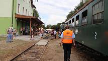 V Rožmitále si připomněli 121 let existence místní železnice a 10. výročí Podbrdského muzea.