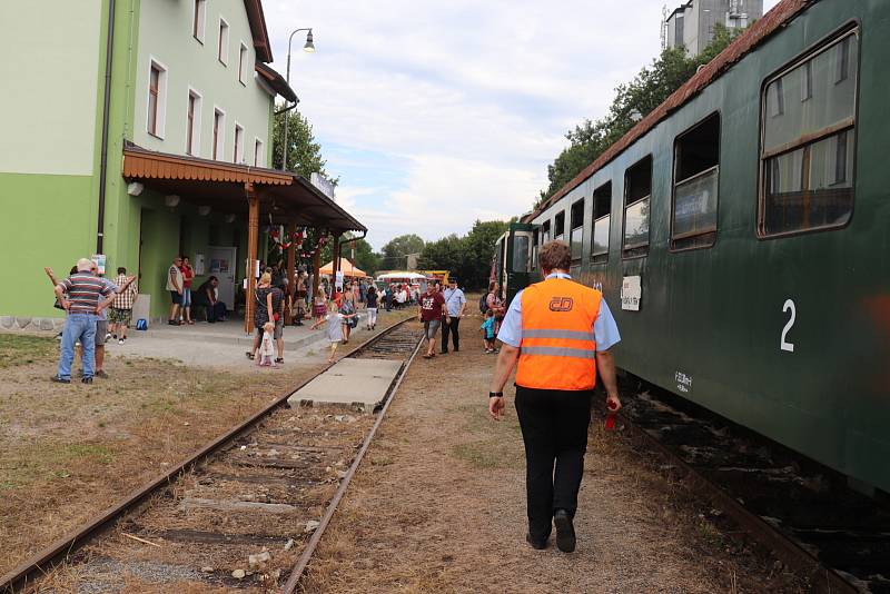 V Rožmitále si připomněli 121 let existence místní železnice a 10. výročí Podbrdského muzea.