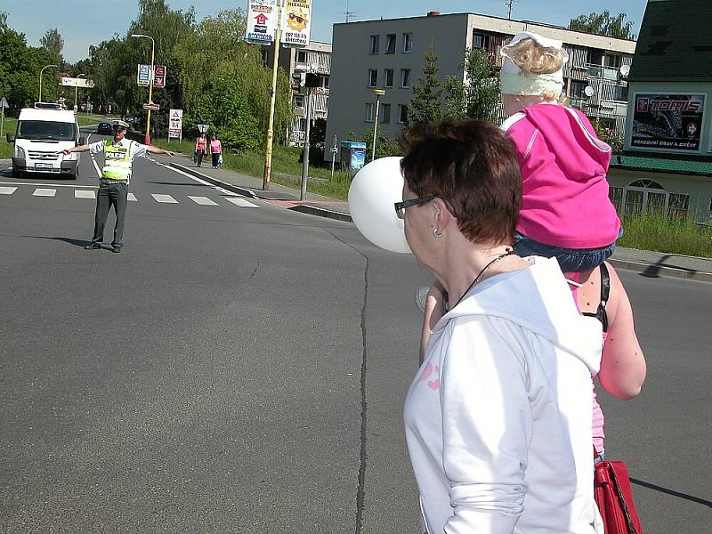 Soutěž dopravních policistů Středočeského kraje v Příbrami.