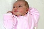 ELIŠKA CIBULKOVÁ se narodila v sobotu 25. března o váze 3,36 kg a míře 51 cm rodičům Janě a Janovi z Březnice. 