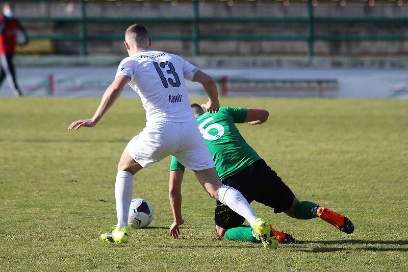 Ze zápasu 20. kolo FORTUNA:LIGY 2020/2021 mezi Příbramí a Slováckem.