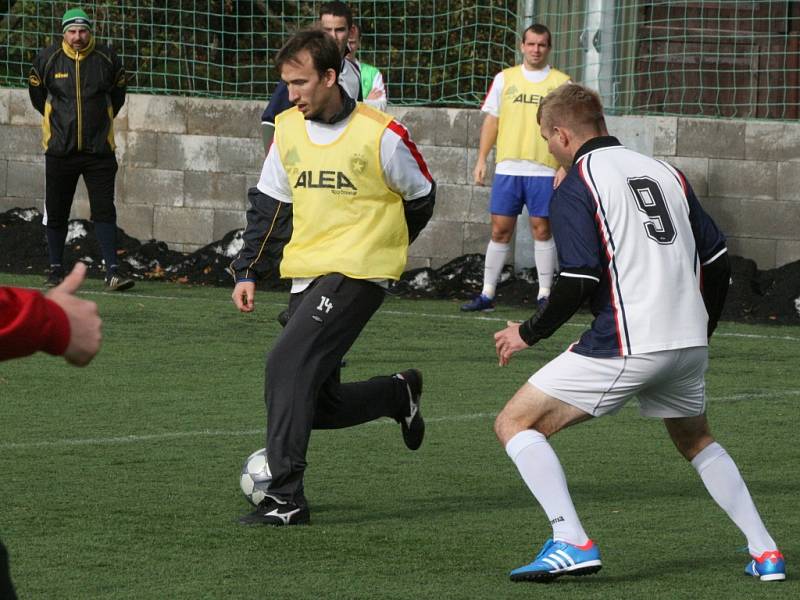 Malý fotbal, 1. liga: Botafogo - Rychlý válec.