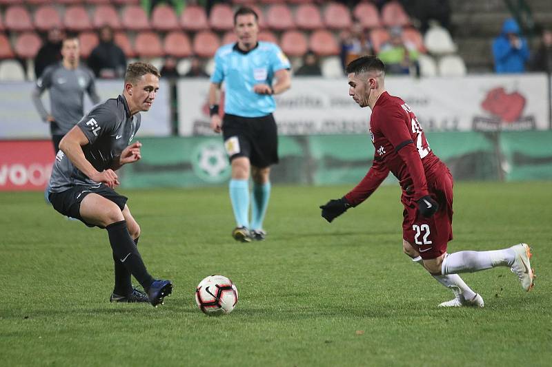 Sparta vyhrála v 18. kole FORTUNA:LIGY v Příbrami 1:0.