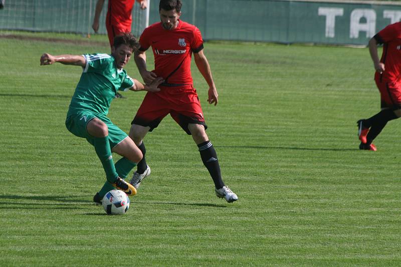 Divizní derby Tatran Sedlčany - MFK Dobříš 0:4.