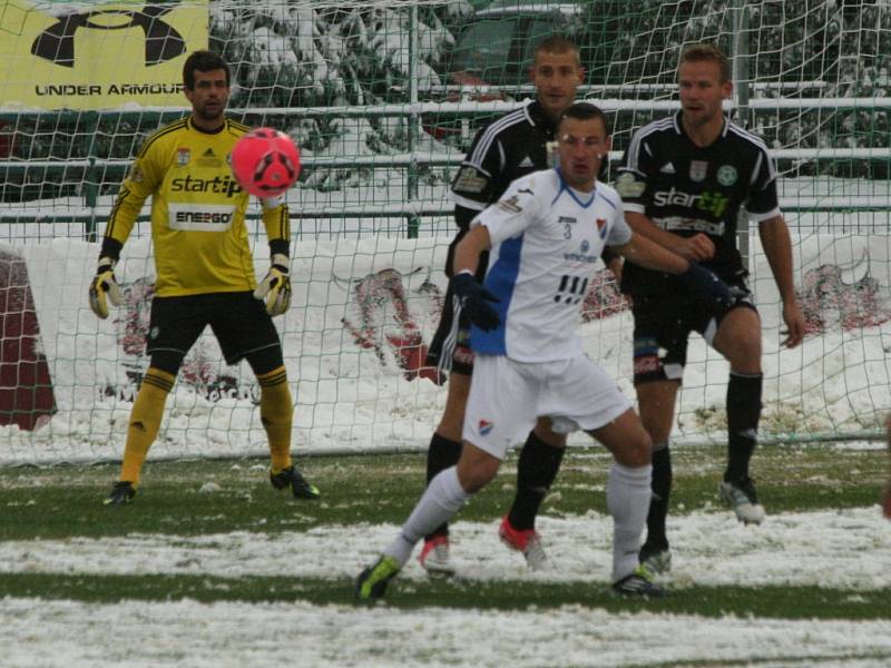 Gambrinus liga: Příbram - Ostrava.