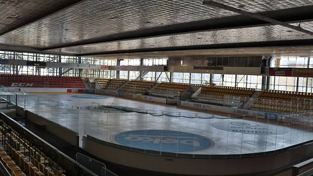 Příbramský zimní stadion.