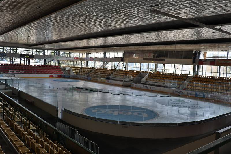 Příbramský zimní stadion.