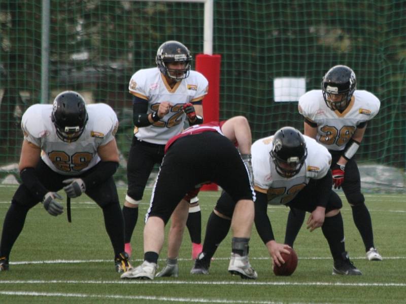 Česká liga amerického fotbalu: Bobcats - Stallions.