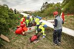 Záchranářské cvičení SOS Extreme 2019 ve Vestci na Praze-západ.