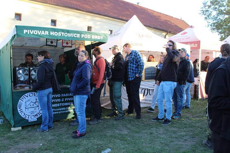 V sobotu 29. září se uskutečnil v podhradí zámku již sedmý ročník Mníšeckých pivních slavností.