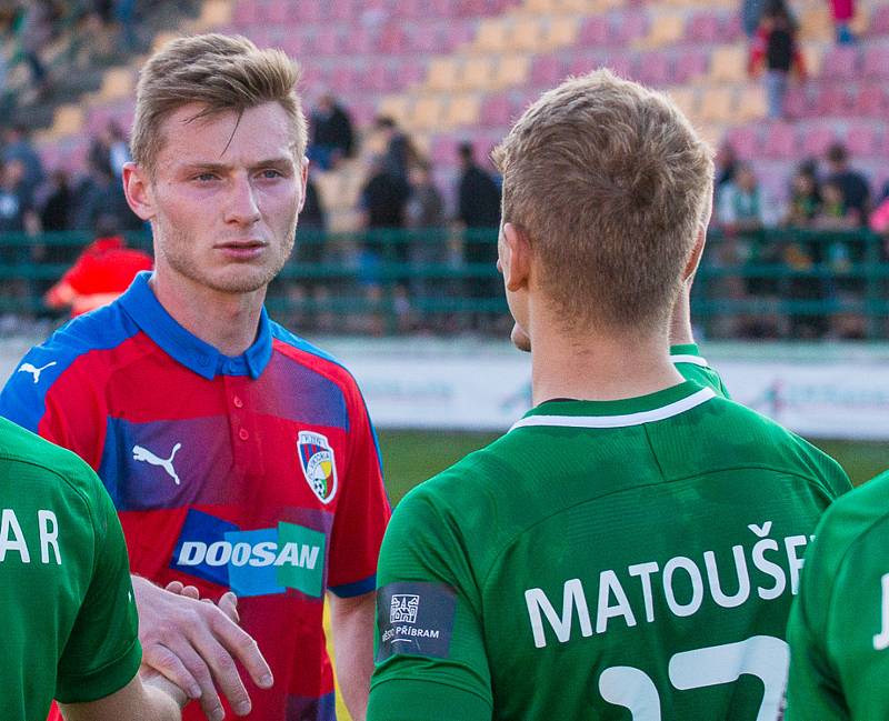 Zápas 29. kola FORTUNA:LIGY 1. FK Příbram - FC Viktoria Plzeň 1:1.