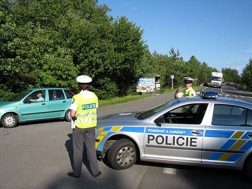 Nehoda na silnici I/66 poblíž Slivice