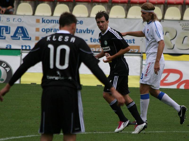 1. kolo Gambrinus ligy 10/11: Příbram - Ostrava (0:0).