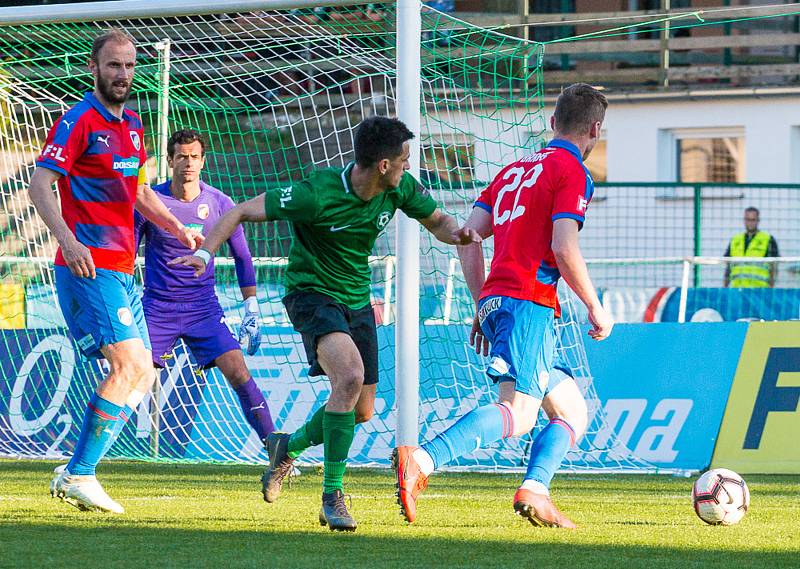 Zápas 29. kola FORTUNA:LIGY 1. FK Příbram - FC Viktoria Plzeň 1:1.