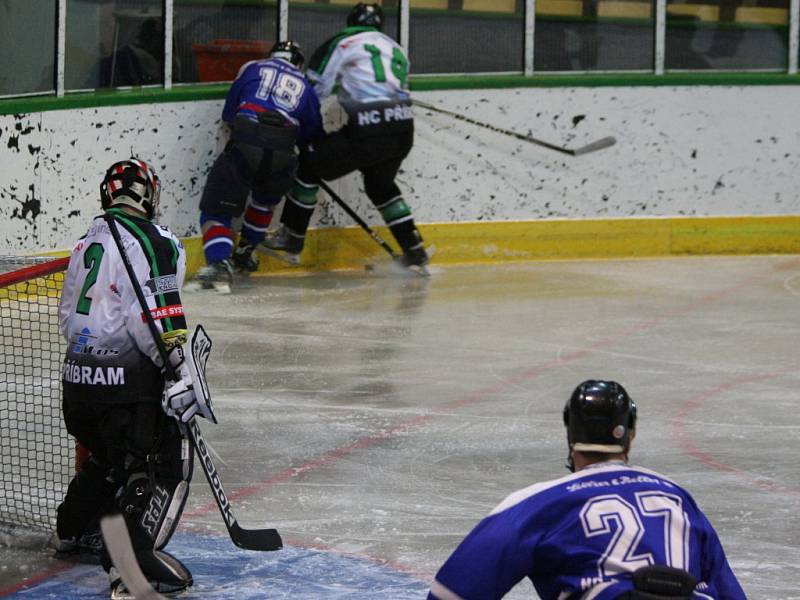 Krajská liga: HC Příbram - Vlašim.