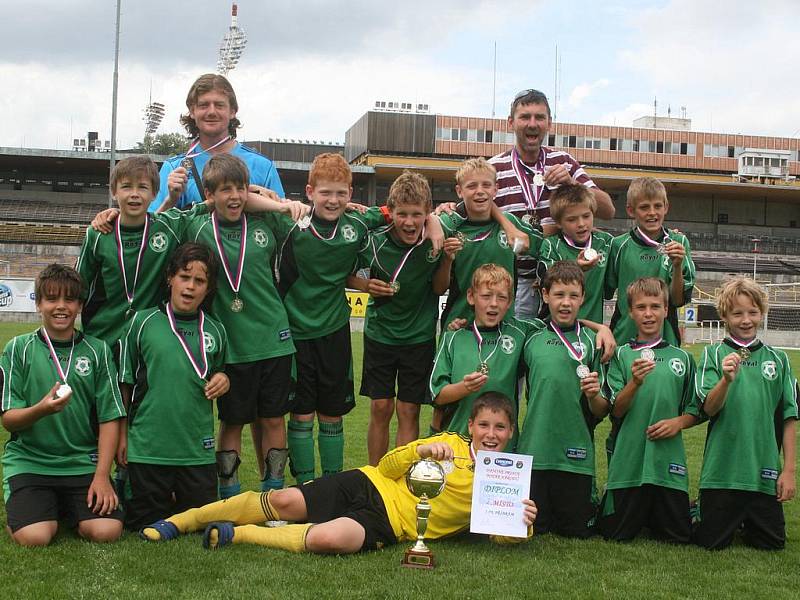 Danone Cup. Kluci z 1.FK Příbram obsadili senzační 2. místo.