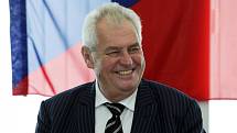 Po návštěvě krajského úřadu se Miloš Zeman vydal do příbramské nemocnice.