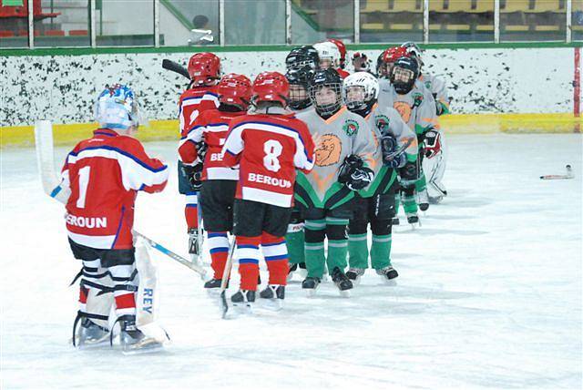 Turnaj O hornický kahan v minihokeji, který se 7. a 8. března konal na ZS Příbram.