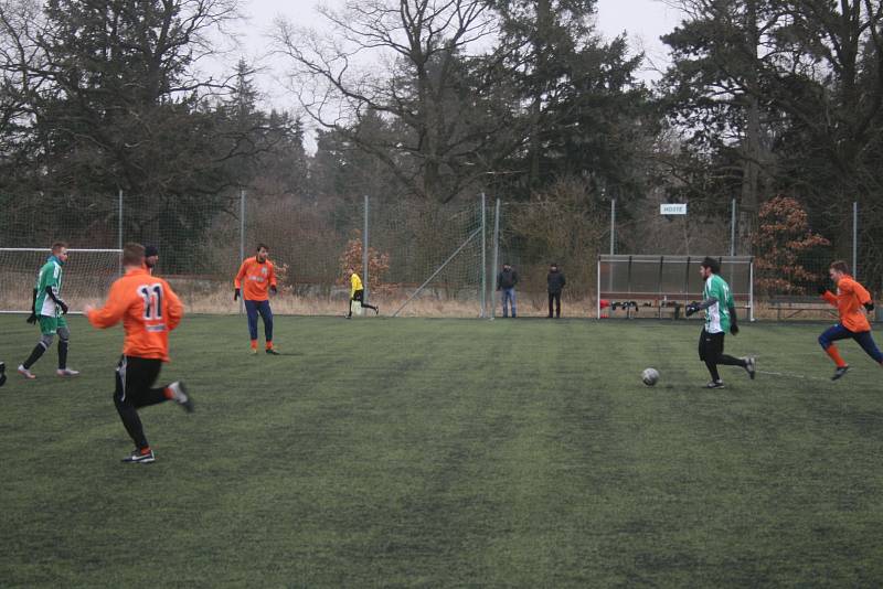 Přípravné utkání MFK Dobříš - Podlesí 5:1.