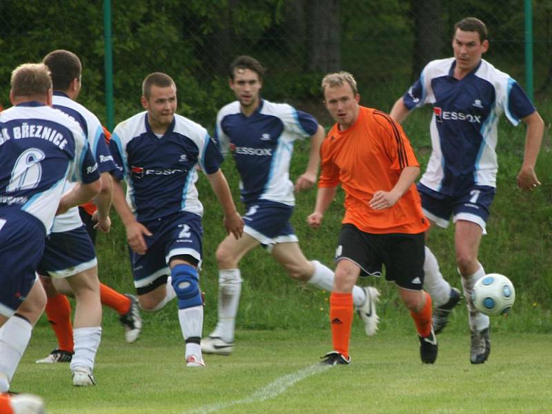 I. B třída: Podlesí - Březnice (2:1).