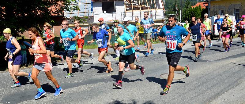 Na start hlavního závodu přes Litavku se postavilo 191 běžců. Do toho nejsou počítány děti, které měly samostatné závody po rovinkách podél Litavky poté, co dospělí běžci vyběhli.