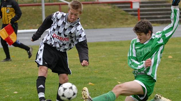 I. A třída dorostu: Dobříš - Nový Knín (8:0).