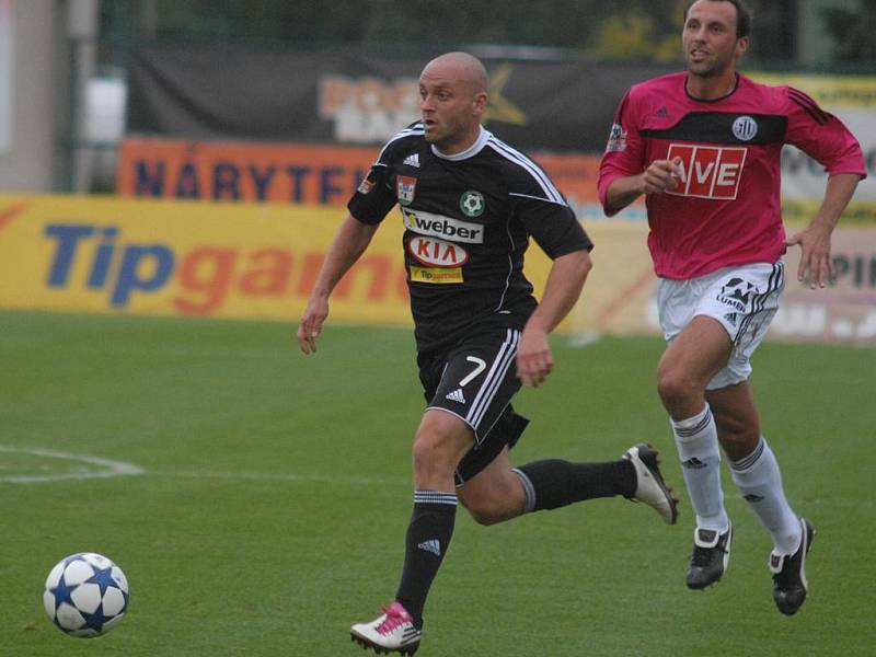 Gambrinus liga: Příbram - Č. Budějovice (2:0). Lukáš Pleško vstřelil první gól zápasu.