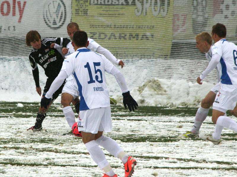 Gambrinus liga: Příbram - Ostrava.