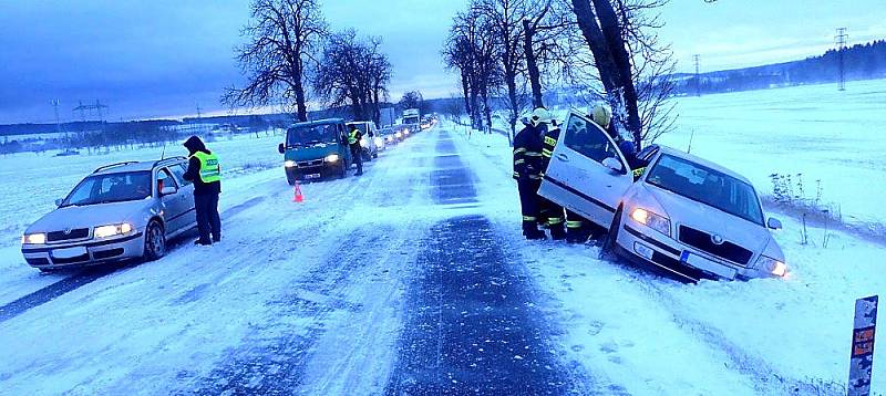 Příbramsko při středeční kalamitě patřilo k nejčastějším cílům zásahů středočeských hasičů. 