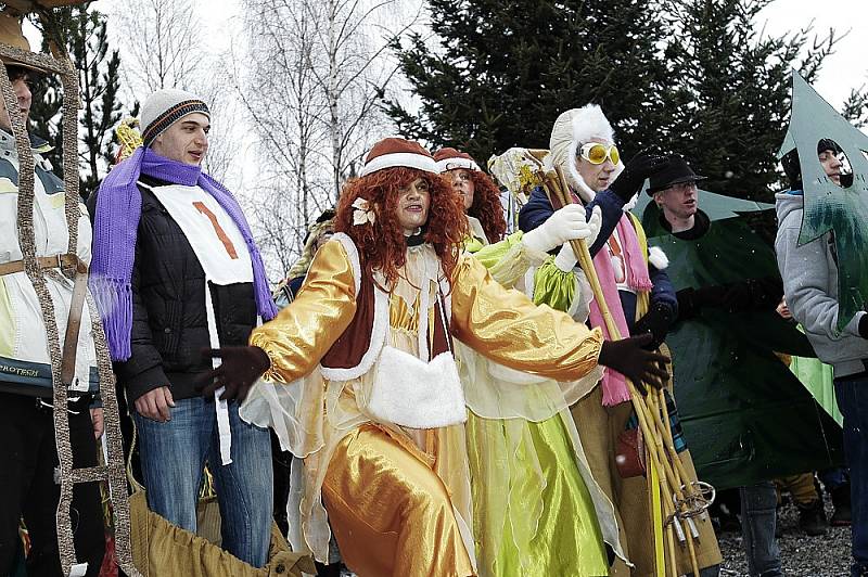 Masopust v Hornickém muzeu Příbram.