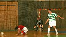 Divize futsalu: FC 83 Příbram - Celtic Kladno (9:5).