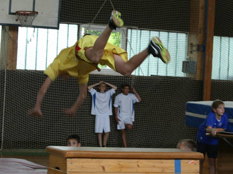 Sportovní akademie ZŠ Březové Hory.