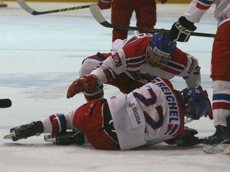 Mezistátní zápas U18 v Příbrami: ČR - Rusko.