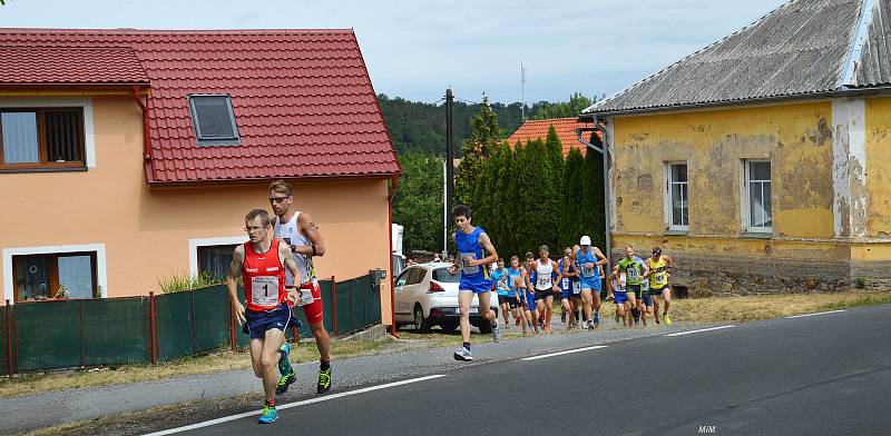 Již posedmnácté se konal v neděli 7. července běh do vrchu Lochovice - Plešivec.